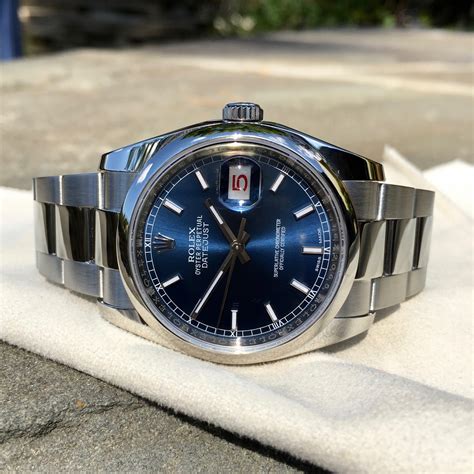 rolex 116200 oyster blu roman|rolex 116200 review.